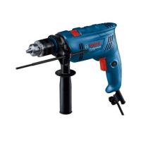 Bosch GSB 600 Professional Impact Drill – High Speed Drill Machine for Concrete, Wood, and Metal with Impact Function for Construction Work
